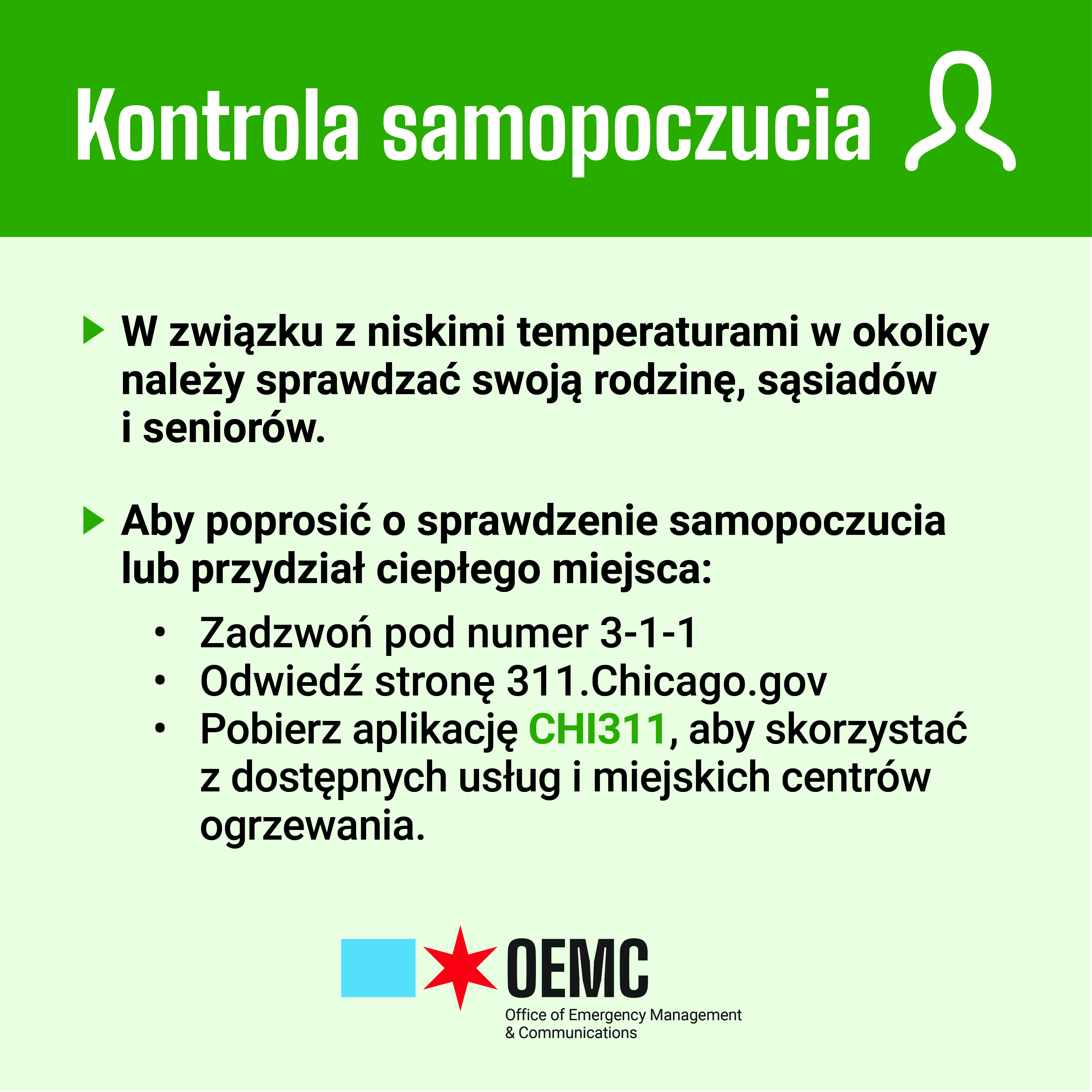 OEMC Well Being Checks - Polish